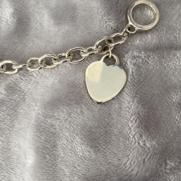 Choker Heart Necklace with matching Bracelet - Picture 7 of 8